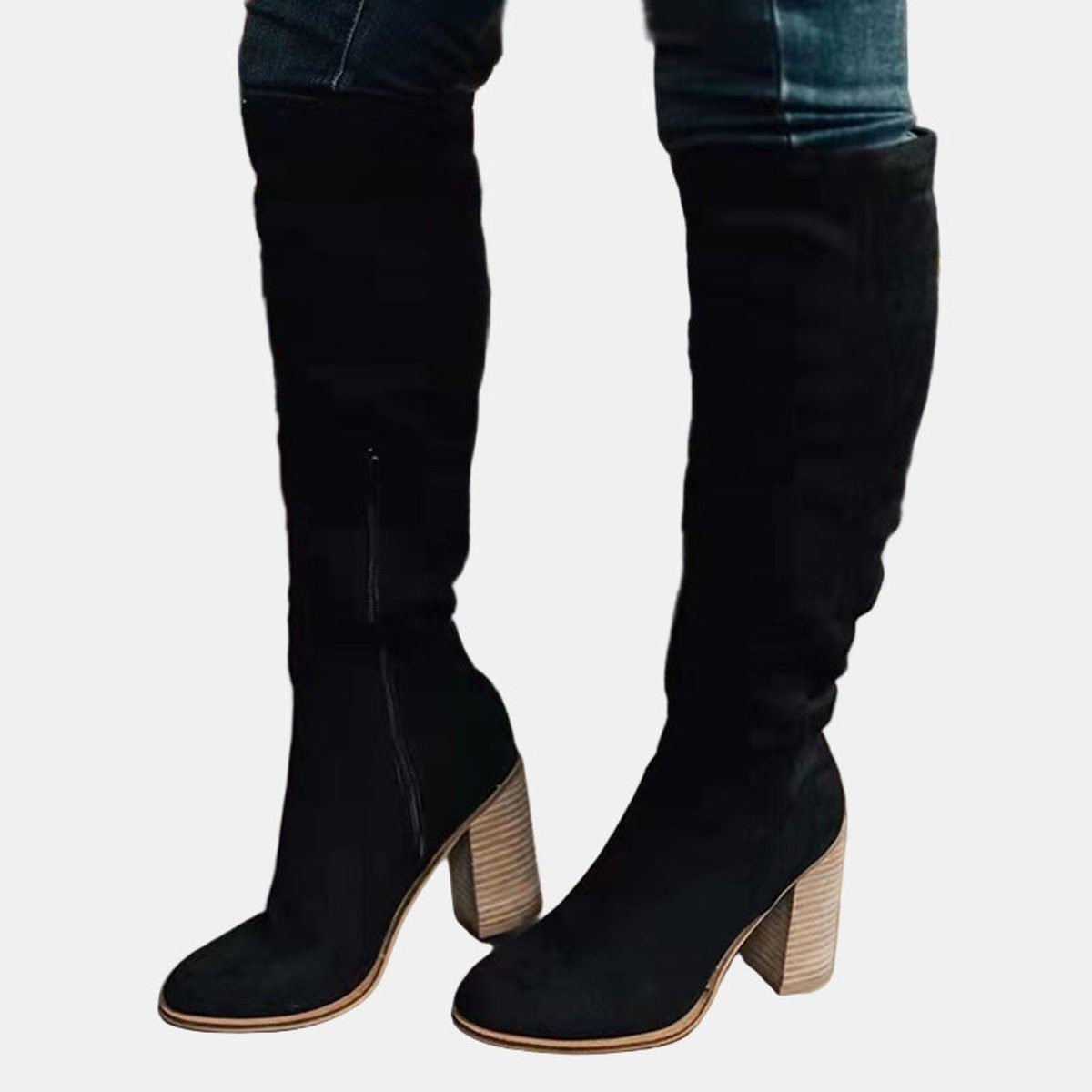 Liora Women's Thigh High Boots – Stylish Over-the-Knee Design for All-Day Comfort 6