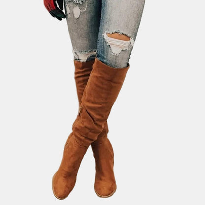 Liora Women's Thigh High Boots – Stylish Over-the-Knee Design for All-Day Comfort 7