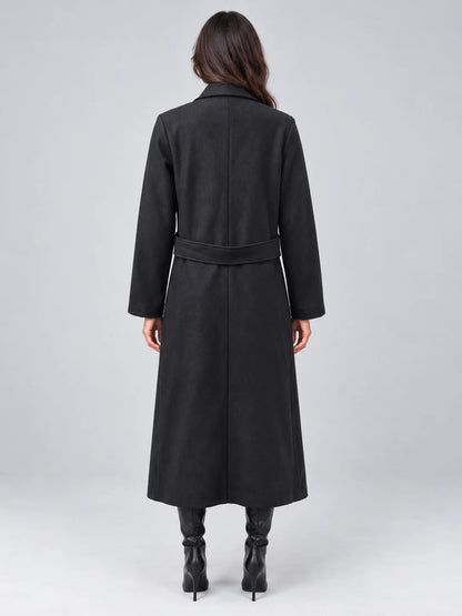 Longline Tailored Women’s Coat – Sophisticated Elegance for Winter Days 1