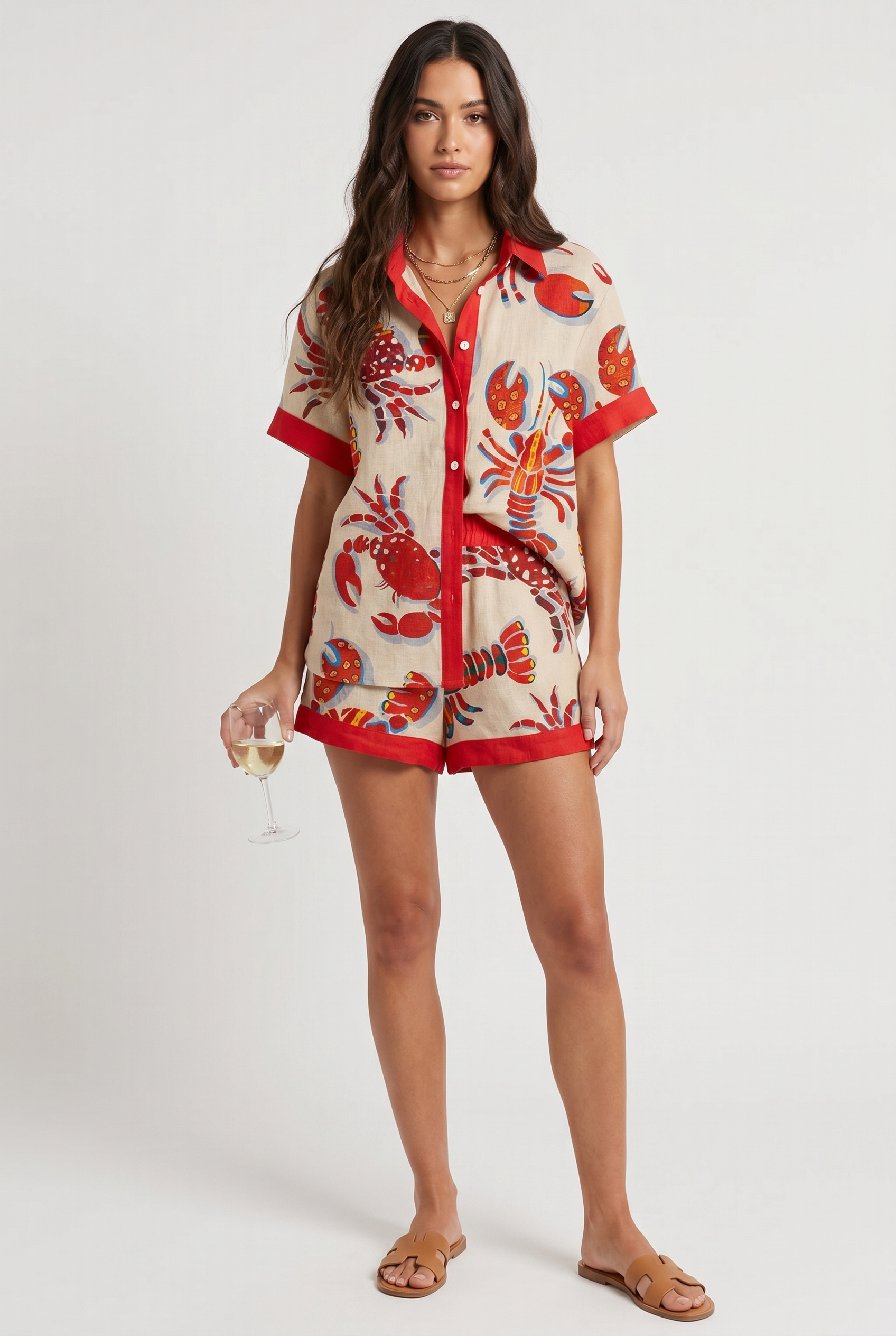 Luma Women's Beach Set – Lightweight Linen Blend for Summer Relaxation 1