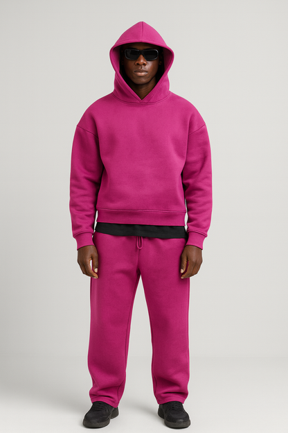 Lumos Herren Zweiteiliges Set – Bequemer Kapuzenpullover und Jogginghose für Entspannte Tage 3