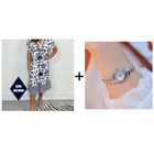 Dark Blue with Watch