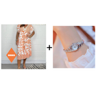 Orange with Watch