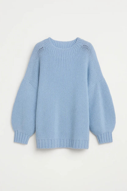 Luna Women's Cozy Knit Sweater – Soft Comfort for Chilly Days 1