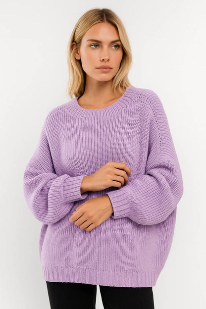 Luna Women's Cozy Knit Sweater – Soft Comfort for Chilly Days 3