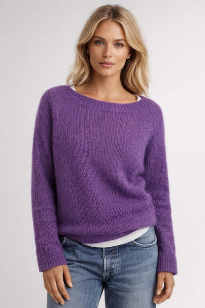 Luna Women's Cozy Knit Sweater – Soft Comfort for Everyday Style 3