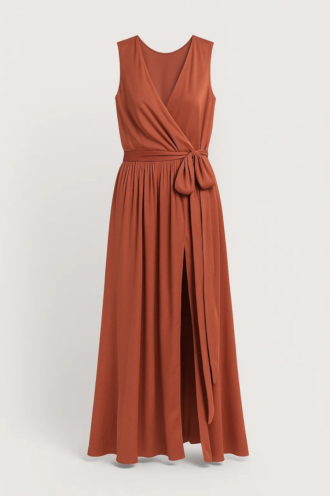 Luna Women's Elegant Maxi Dress – Flattering Wrap Design for Summer Events 1