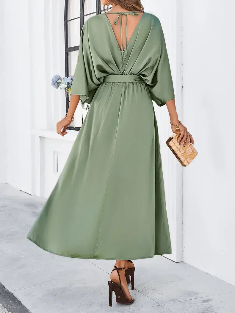 Luna Women's Elegant Maxi Dress – Lightweight Comfort for Summer Events 4