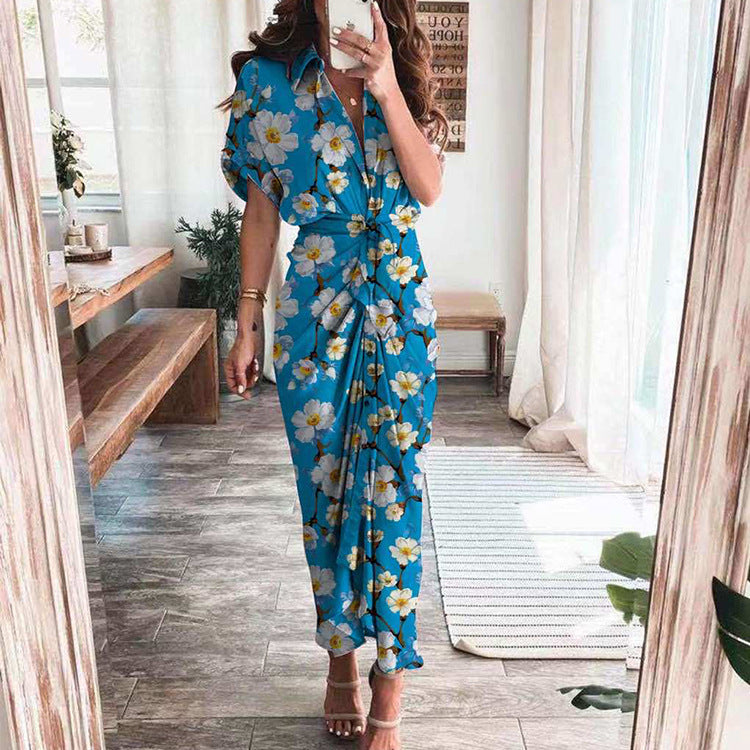 Luna Women's Elegant Satin Dress – Charming Midi Style for Summer Events 7