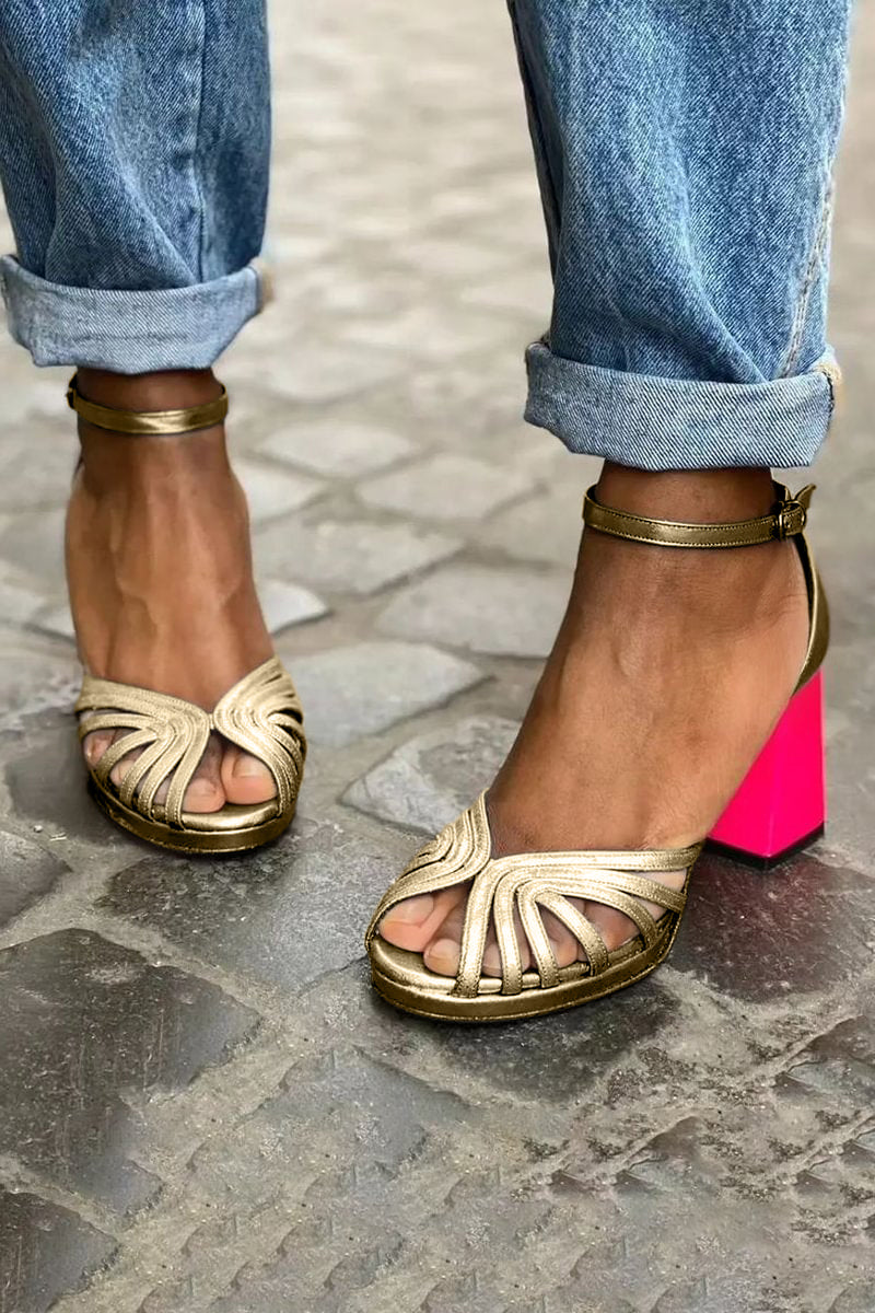 Luna Women's Sandals – Elegant Ankle Strap Design for Evening Wear 2
