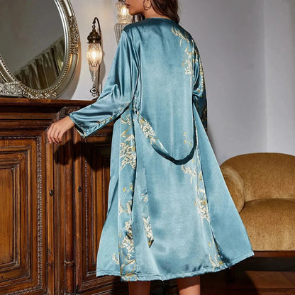 Luna Women's Satin Pajama Set – Lightweight Summer Comfort Wear 2