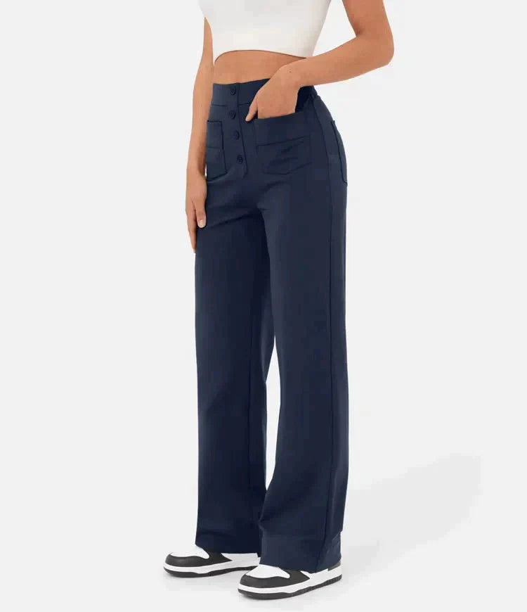 Lunaro Elastic Casual Pants – Stretchy Comfort and Stylish Support 11