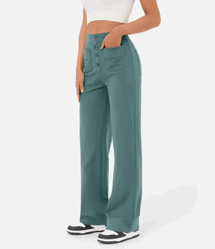 Lunaro Elastic Casual Pants – Stretchy Comfort and Stylish Support 2