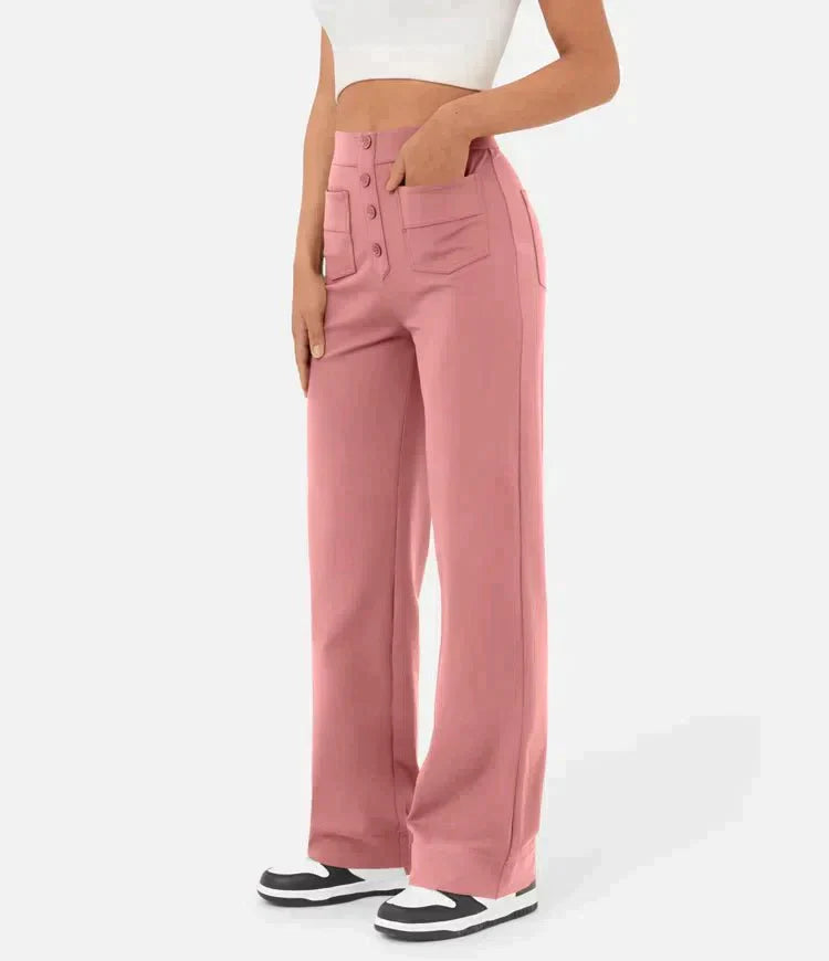 Lunaro Elastic Casual Pants – Stretchy Comfort and Stylish Support 4