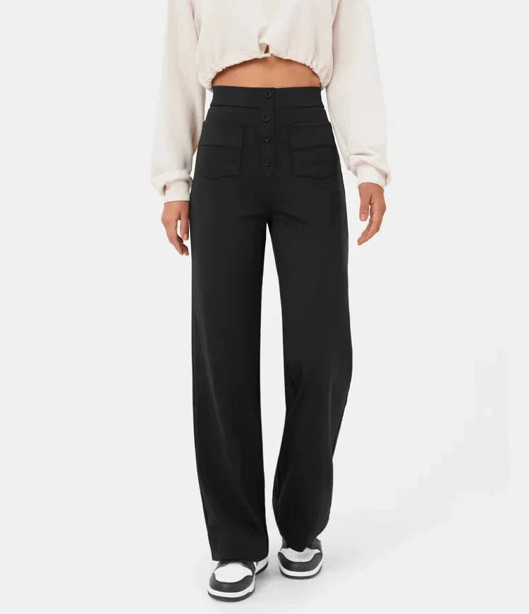 Lunaro Elastic Casual Pants – Stretchy Comfort and Stylish Support 7