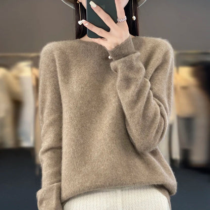 Luxe Women's Cashmere Sweater – Soft Comfort for Every Occasion 11