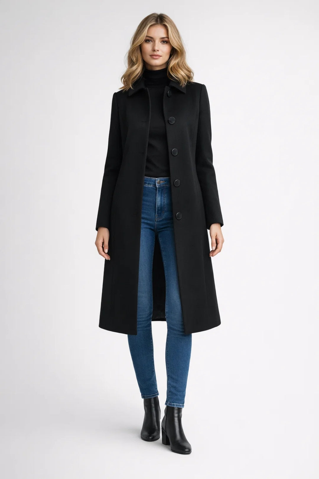 Luxe Women's Winter Jacket – Elegant Slim Fit for Versatile Style 2