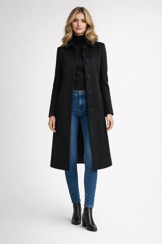 Luxe Women's Winter Jacket – Elegant Slim Fit for Versatile Style 2