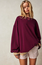 Dark Blue & Red