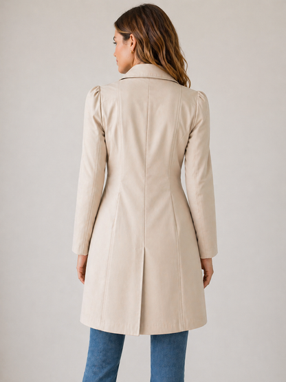 Miora Women's Tailored Trench Coat – Lightweight Elegance for Every Occasion 1