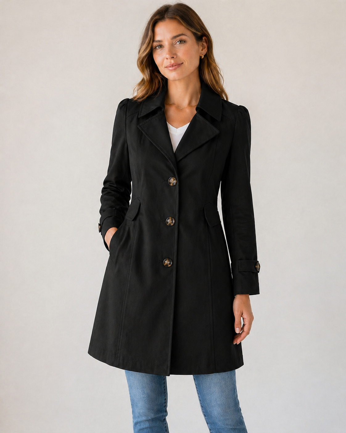 Miora Women's Tailored Trench Coat – Lightweight Elegance for Every Occasion 3