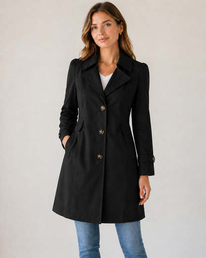 Miora Women's Tailored Trench Coat – Lightweight Elegance for Every Occasion 3