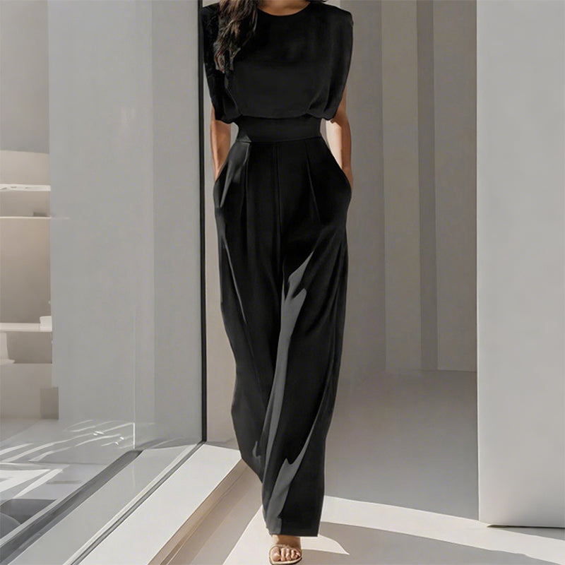 Mira Women's Wide-Legged Jumpsuit – Chic Comfort for Any Occasion 0