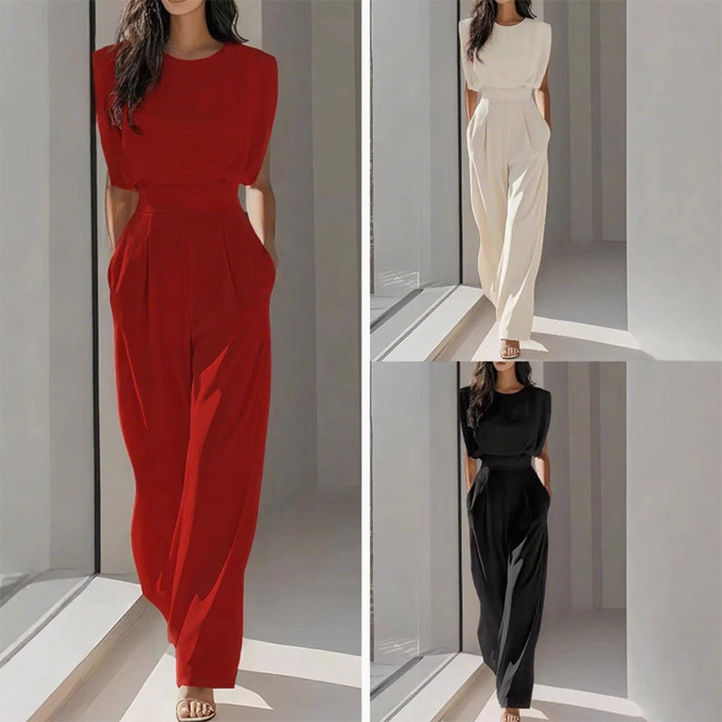 Mira Women's Wide-Legged Jumpsuit – Chic Comfort for Any Occasion 1