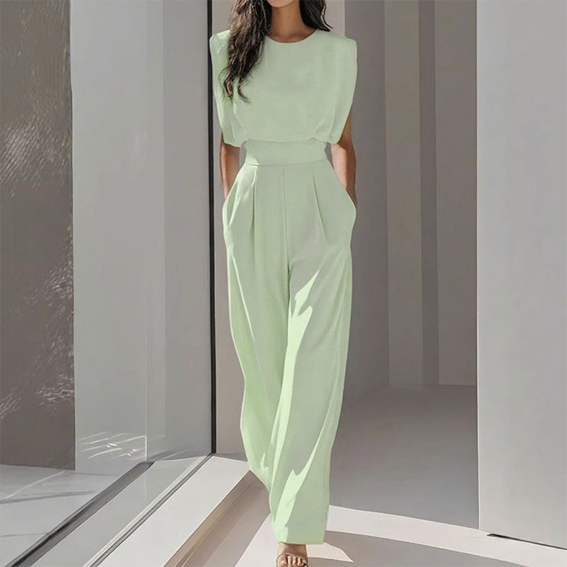 Mira Women's Wide-Legged Jumpsuit – Chic Comfort for Any Occasion 5