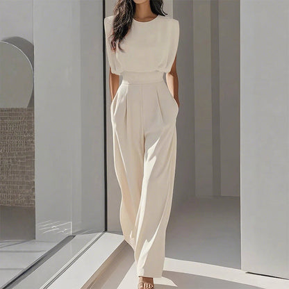 Mira Women's Wide-Legged Jumpsuit – Chic Comfort for Any Occasion 6