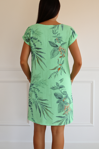 Mona Women's Summer Dress – Floral Pattern for Casual Outings 2