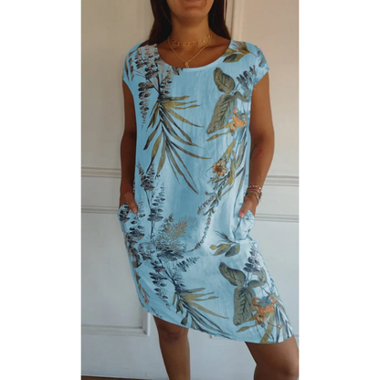 Mona Women's Summer Dress – Floral Pattern for Casual Outings 4