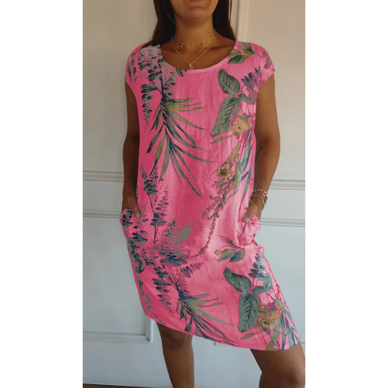 Mona Women's Summer Dress – Floral Pattern for Casual Outings 5
