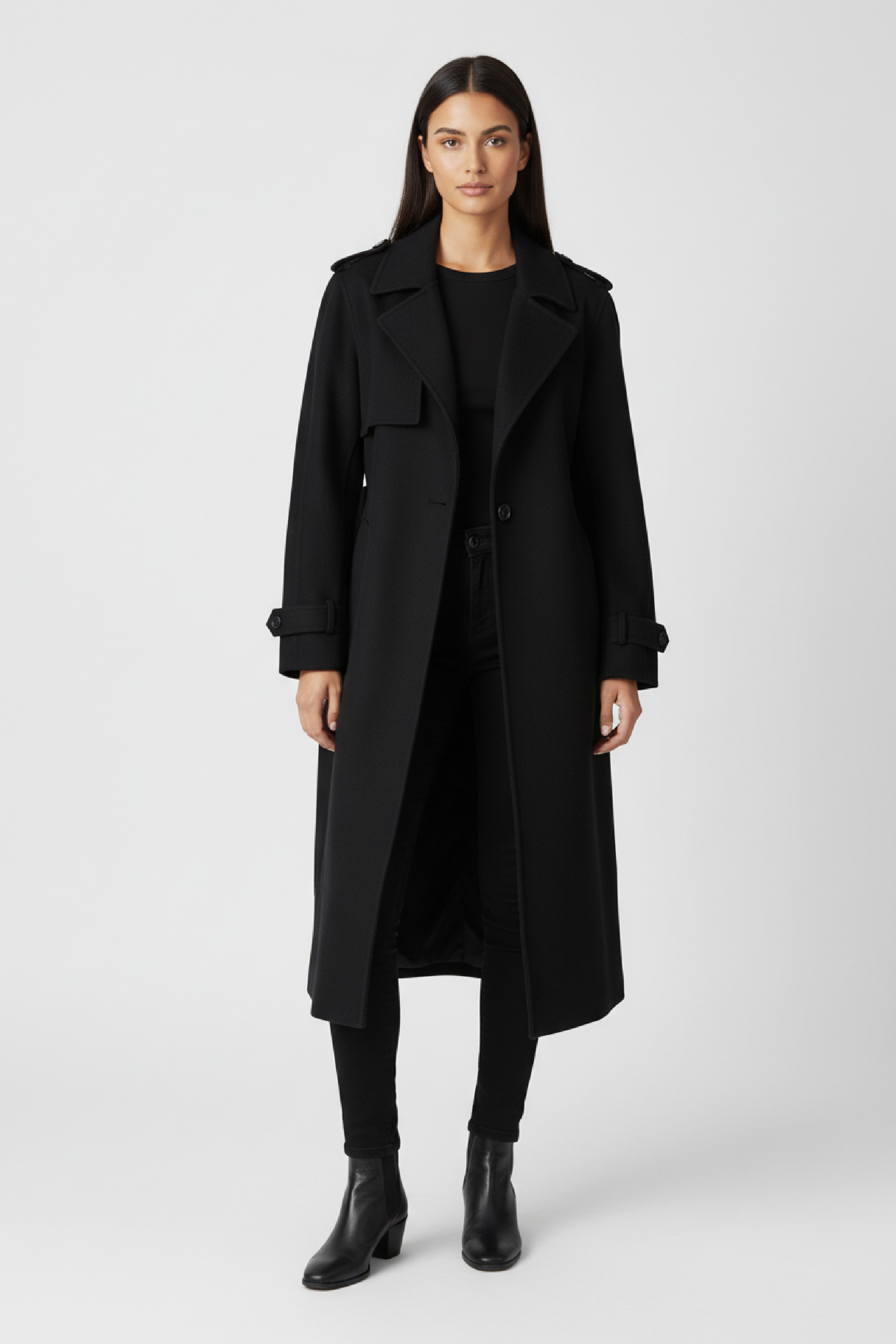 Nexa Women's Oversized Trench Coat – Chic Winter Outerwear 0
