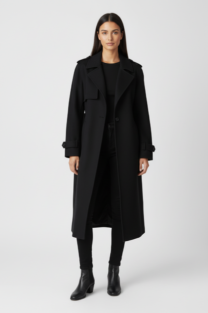 Nexa Women's Oversized Trench Coat – Chic Winter Outerwear 0