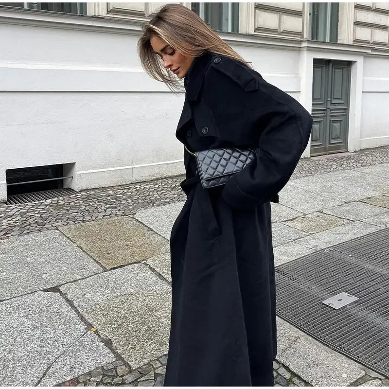 Nexa Women's Oversized Trench Coat – Chic Winter Outerwear 2