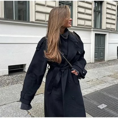 Nexa Women's Oversized Trench Coat – Chic Winter Outerwear 3