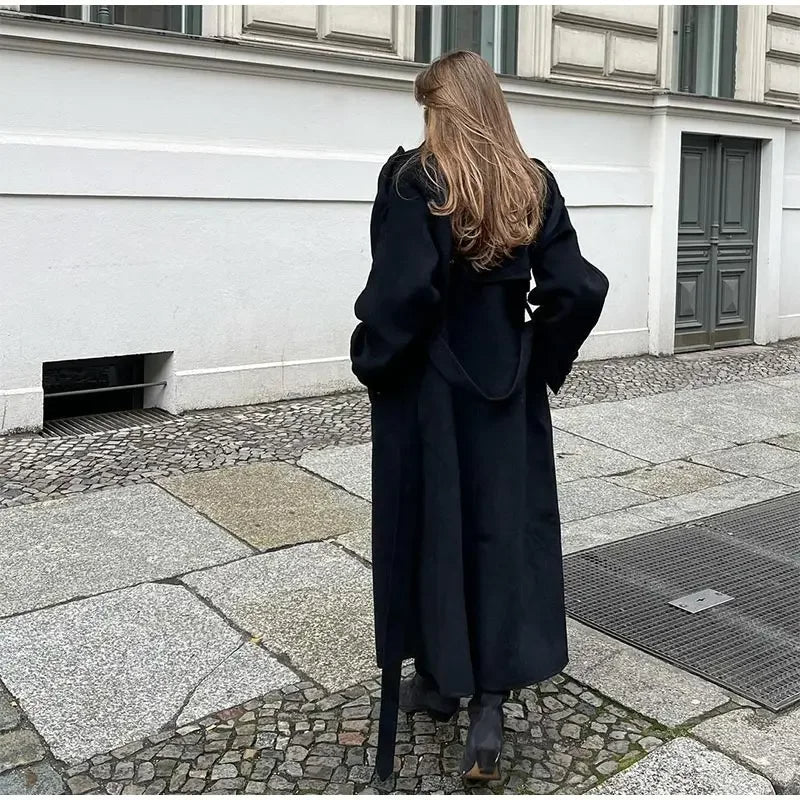 Nexa Women's Oversized Trench Coat – Chic Winter Outerwear 4
