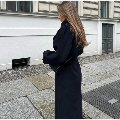 Nexa Women's Oversized Trench Coat – Chic Winter Outerwear 5