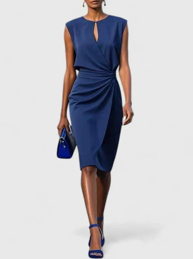 Nina Women's Elegant Midi Dress – Flattering Corset Design for Special Occasions 2