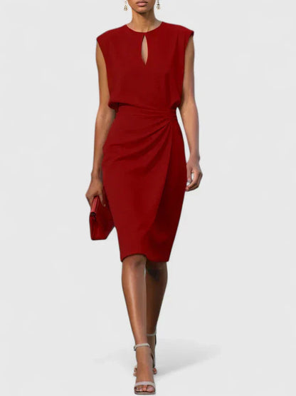 Nina Women's Elegant Midi Dress – Flattering Corset Design for Special Occasions 5