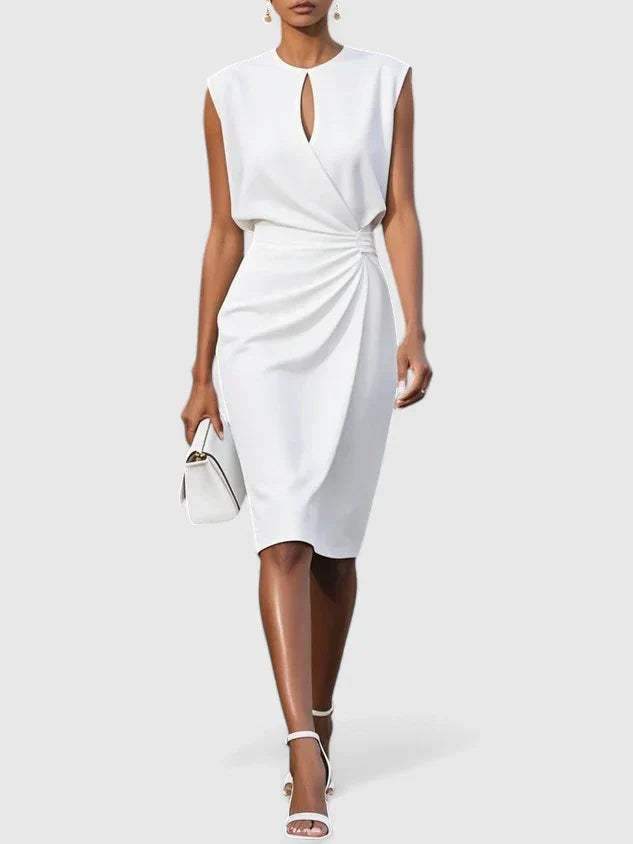 Nina Women's Elegant Midi Dress – Flattering Corset Design for Special Occasions 6