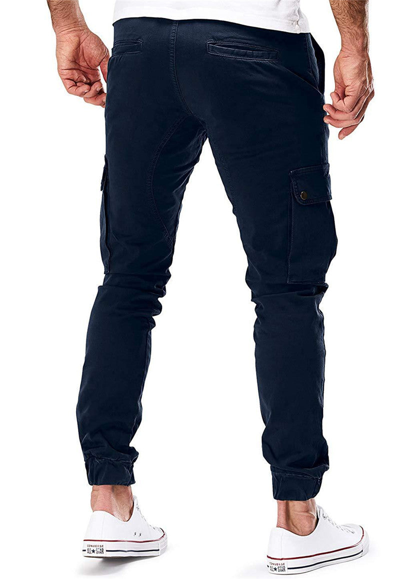 Trousers Men - Sporty Functional Fit Cargo Trousers