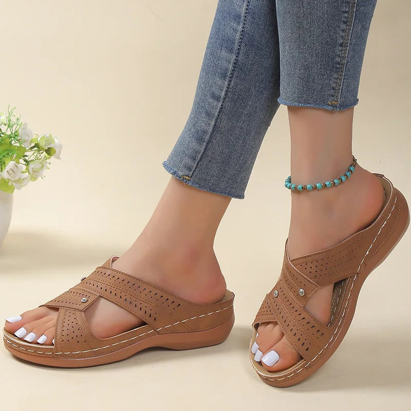 Sarela Women's Orthopedic Sandals – Breathable Support for Everyday Comfort 6