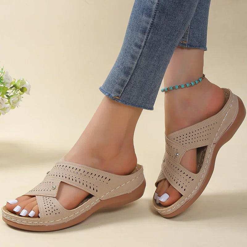 Sarela Women's Orthopedic Sandals – Breathable Support for Everyday Comfort 7