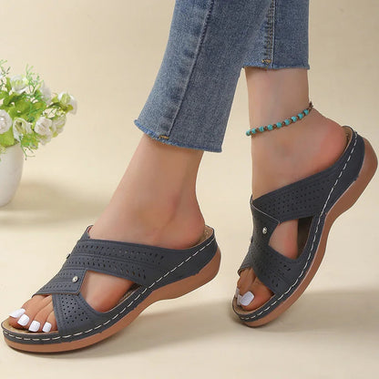Sarela Women's Orthopedic Sandals – Breathable Support for Everyday Comfort 8