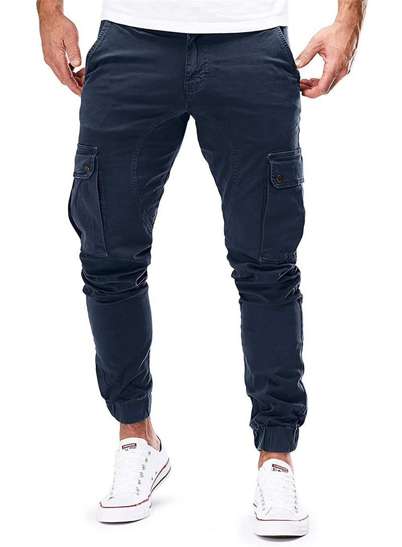 Trousers Men - Sporty Functional Fit Cargo Trousers