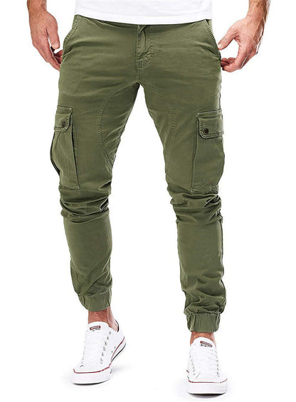 Trousers Men - Sporty Functional Fit Cargo Trousers