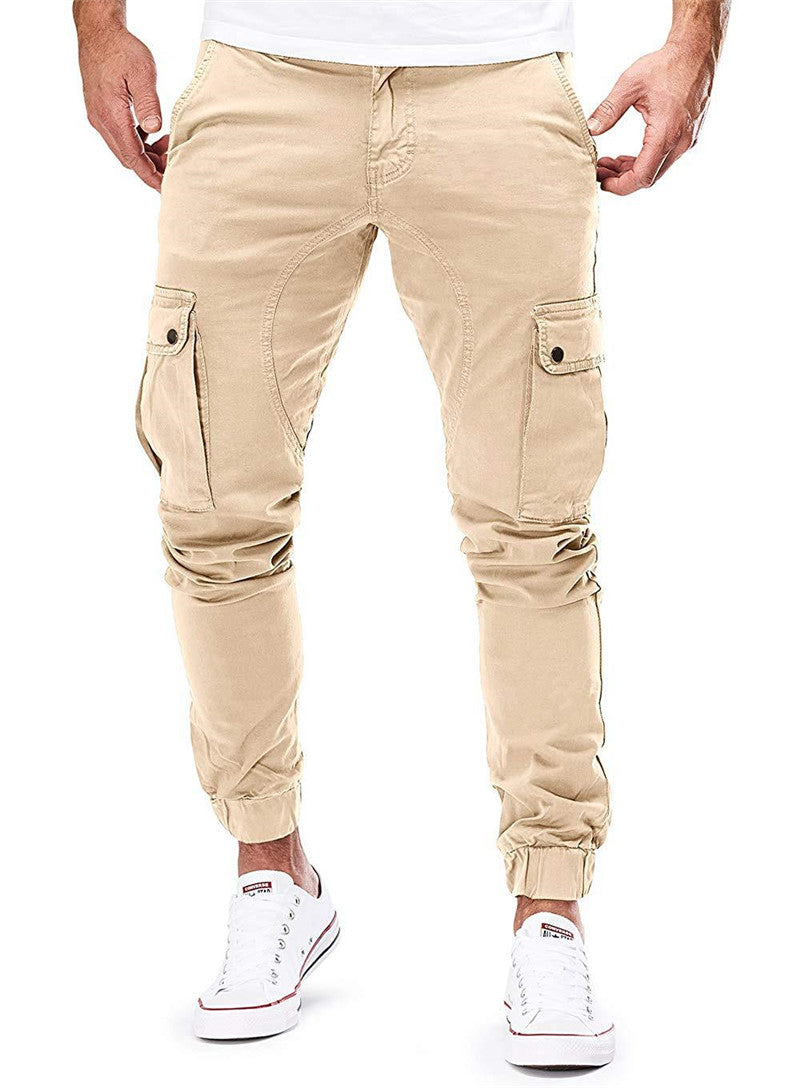 Trousers Men - Sporty Functional Fit Cargo Trousers