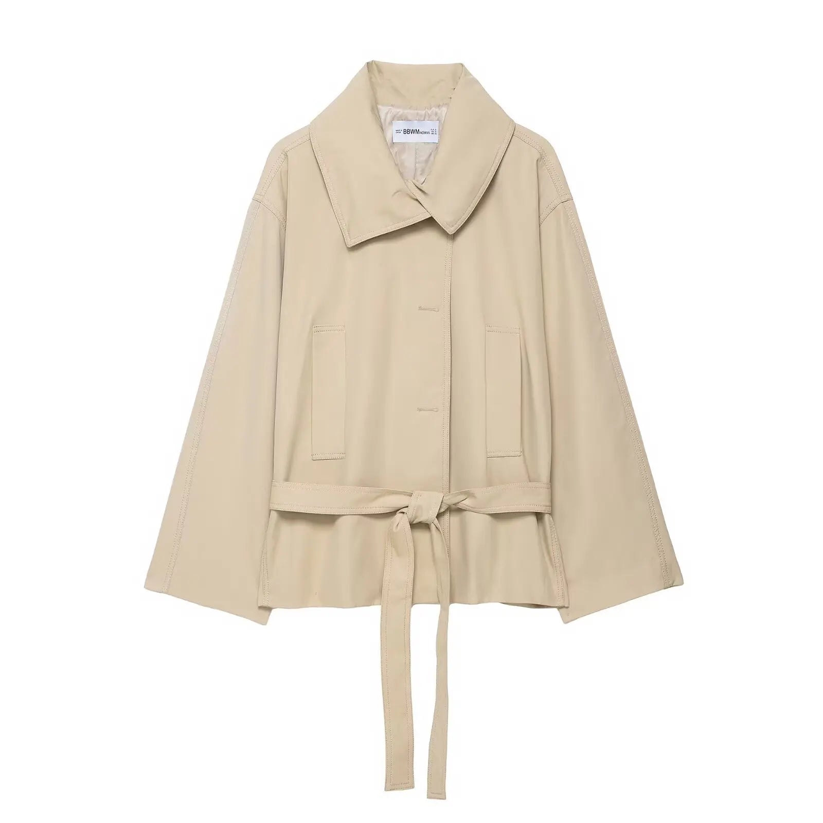 Sera Women's Chic Summer Suit – Stylish Lace-Up Jacket & Shorts 7
